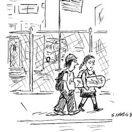 No Way I'm Applying To Yale It's A Total Jock by David Sipress