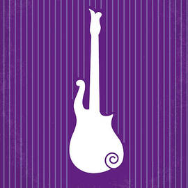 No124 My PURPLE RAIN minimal movie poster by Chungkong Art