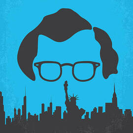 No146 My Manhattan minimal movie poster by Chungkong Art