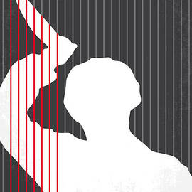 No185 My Psycho minimal movie poster by Chungkong Art