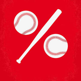 No191 My Moneyball minimal movie poster by Chungkong Art