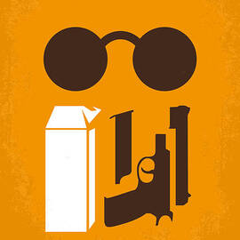 No239 My LEON minimal movie poster by Chungkong Art