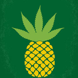 No264 My PINEAPPLE EXPRESS minimal movie poster by Chungkong Art