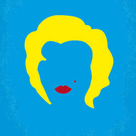 No284 My week with Marilyn minimal movie poster by Chungkong Art