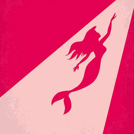 No314 My Mermaid minimal movie poster by Chungkong Art