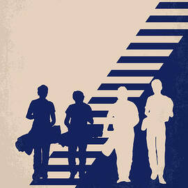 No429 My Stand by me minimal movie poster by Chungkong Art