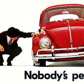 Nobodys Perfect - Volkswagen Beetle Ad by Georgia Clare