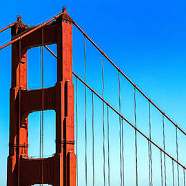 North Tower Golden Gate by Garry Gay