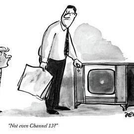 Not Even Channel 13? by Frank Modell