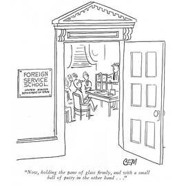 Now, Holding The Pane Of Glass ?rmly by Charles E. Martin