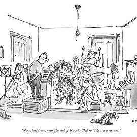 Near The End Of Ravel's 'Bolero' by George Booth