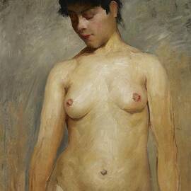 Nude Girl by Lovis Corinth