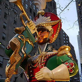 NYC - Rockerfeller Bugler by Richard Reeve