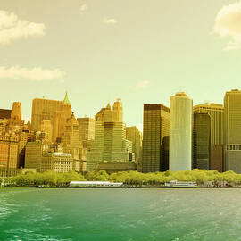Nyc Skyline by Lisa-blue