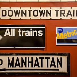 NYC Subway Signs by Susan Candelario
