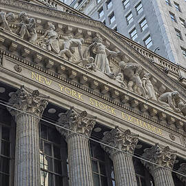 NYSE  New York Stock Exchange Wall Street by Susan Candelario