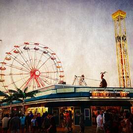 Ocean City - Boardwalk  by Richard Reeve
