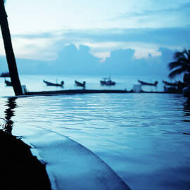 Ocean View Silhouette by Chrispecoraro