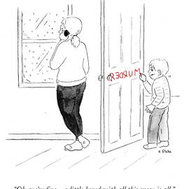 Oh We're Fine A Little Bored With All This Snow by Emily Flake