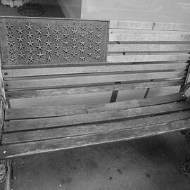 Old Glory Bench in Philadelphia by Richard Reeve