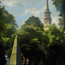 Old Granery Burying Ground by Jeffrey Kolker