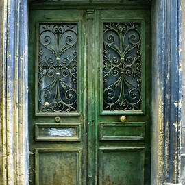 Old Green Door by Georgia Clare