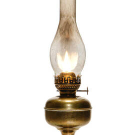 Old Hurricane Lamp by Olivier Le Queinec