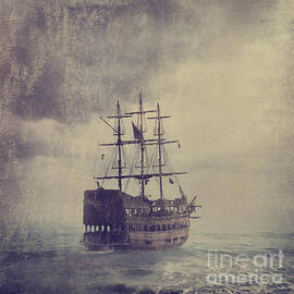 Old Pirate Ship by Jelena Jovanovic