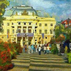 Old Town Square by Jeffrey Kolker