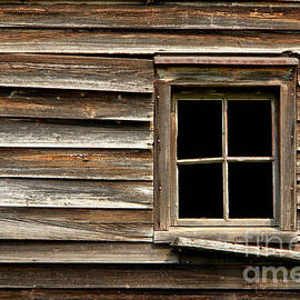 Old Window and Clapboard by Olivier Le Queinec