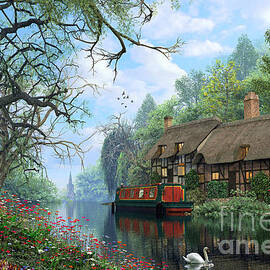 Old Woodland Canal by Dominic Davison