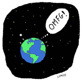 Omfg by David Sipress