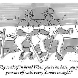 One Boston Red Sox Player Addresses Another by Michael Crawford