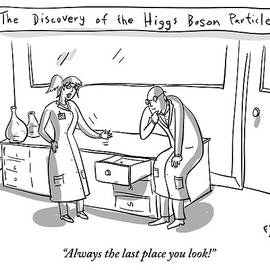 One Female Scientist In A Lab Coat Speaks by Farley Katz