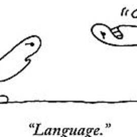 One Turtle Is Seen Speaking To Another Turtle Who by Charles Barsotti