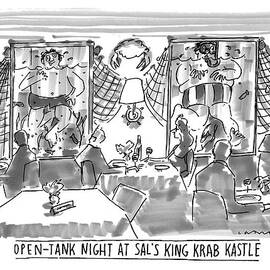 'open-tank Night At Sal's King Krab Kastle' by Michael Crawford