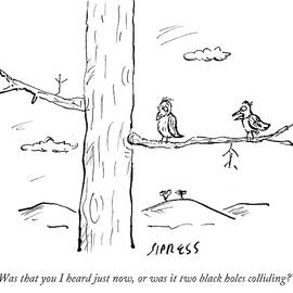 Or Was It Two Black Holes Colliding by David Sipress