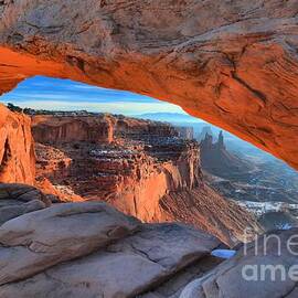 Orange Pastel Glow by Adam Jewell