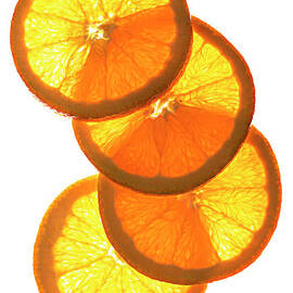 Oranges On White by Jack Andersen