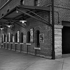 Oriole Park Box Office BW by Susan Candelario