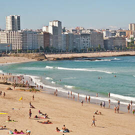 Orzan Beach, A Coruna, Galicia, Spain by John Harper