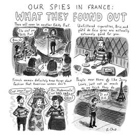 Our Spies In France: 
What They Found by Roz Chast