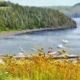 Overlooking the Harbor by Jeffrey Kolker