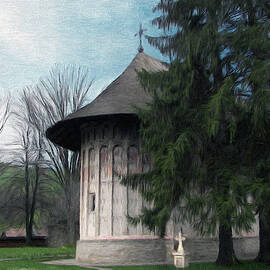 Painted Monastery by Jeffrey Kolker