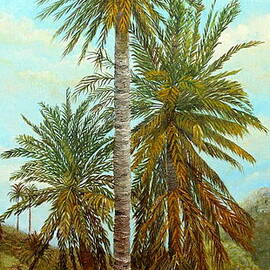 Palm Trees by Angeles M Pomata