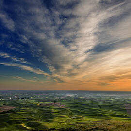 Palouse Sunset by Mary Jo Allen