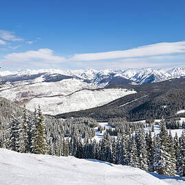 Panorama Of Rocky Mountains In by Miralex