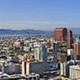 Panoramic Los Angeles by Kelley King