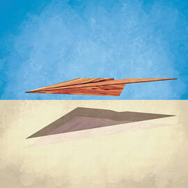 Paper Airplanes of Wood 14 by YoPedro