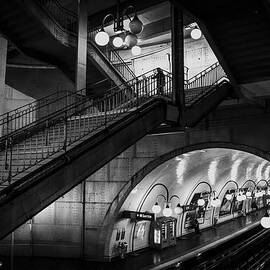 Paris Cite Underground - Two by Georgia Clare